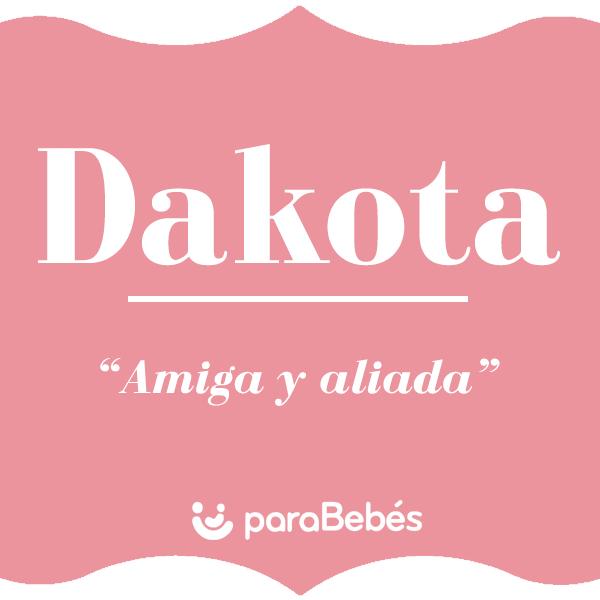 Dakota Nombre para Perro